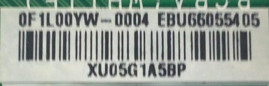 MAIN PARA LG 4K SMART TV RESOLUCION (3840X2160) / NUMERO DE PARTE EBU66055405 / 66055405 / EAX69083603 / DISPLAY HV430QUB-N4E / MODELO 43UN6950ZUA / 43UN6950ZUA.BUSFLJM - Imagen 3